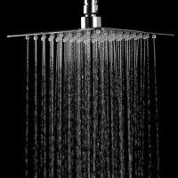 佐阳卫浴ZY-0068不锈钢超薄顶喷 浴室淋雨喷头套装 淋浴花洒
