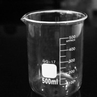 500ml玻璃烧杯 刻度烧杯 GG-17 高硼硅耐高温加厚玻璃 玻璃仪器
