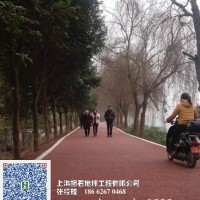 上海广州透水地坪彩色混凝土透水路面多孔混凝土地坪材料胶结剂